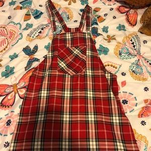Red Overalls .